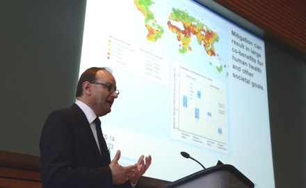 Edenhofer stellt IPCC-Report in der Weltbank vor