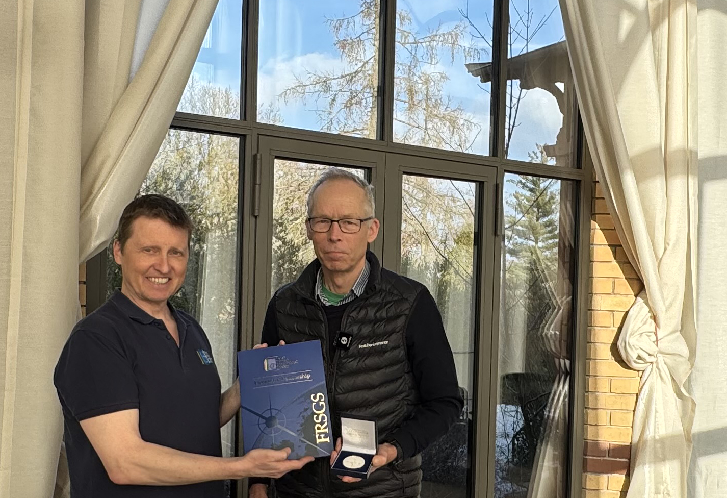 CoppockForschungsmedaille der Royal Scottish Geographical Society für