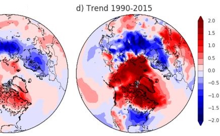 Extreme Winterkälte kann mit schwächelndem Polarwirbel zusammenhängen