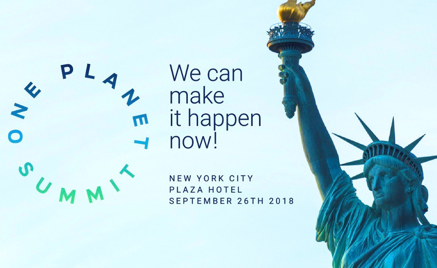 One Planet Summit: Rockström auf Klimagipfeln in New York und Kalifornien