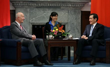 Schellnhuber trifft Präsidenten Taiwans
