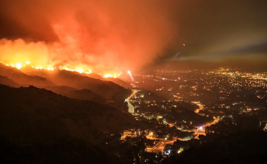 Statement zu den aktuellen Waldbränden in Kalifornien