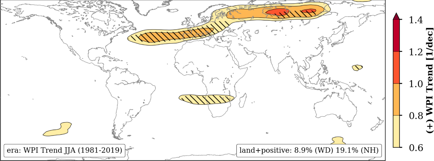 Zu trocken, zu heiß, oder zu nass: Mehr lang anhaltende Wetterlagen im europäischen Sommer Zu trocken, zu heiß, oder zu nass: Mehr lang anhaltende Wetterlagen im europäischen Sommer