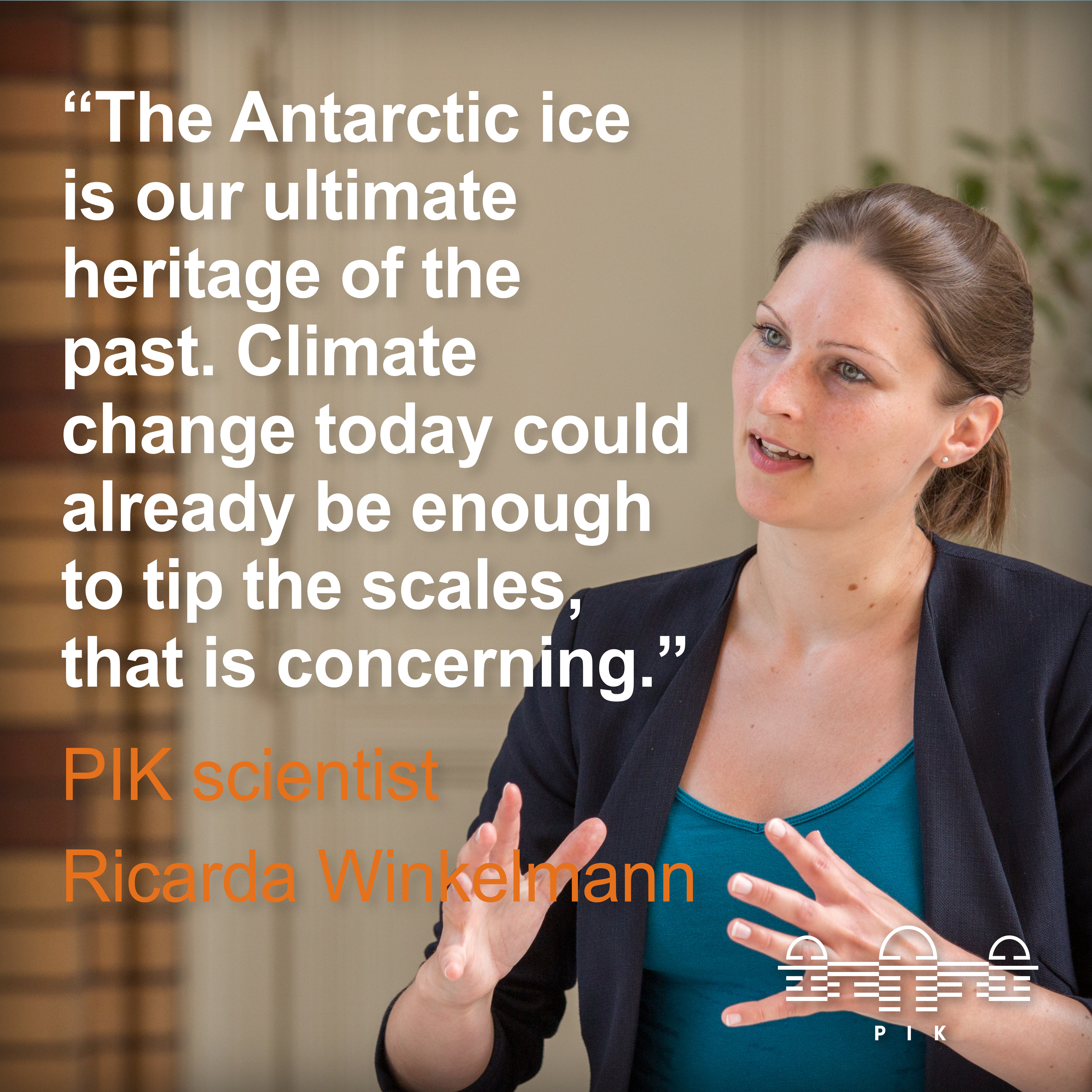 Antarctic Ice under climate change threat