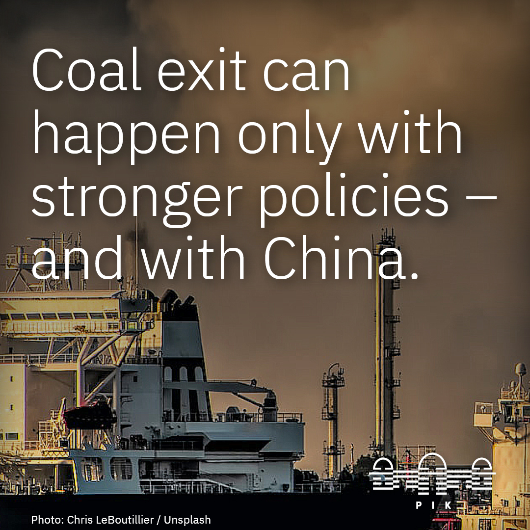 Coal exit can happen only with stronger policies – and with China