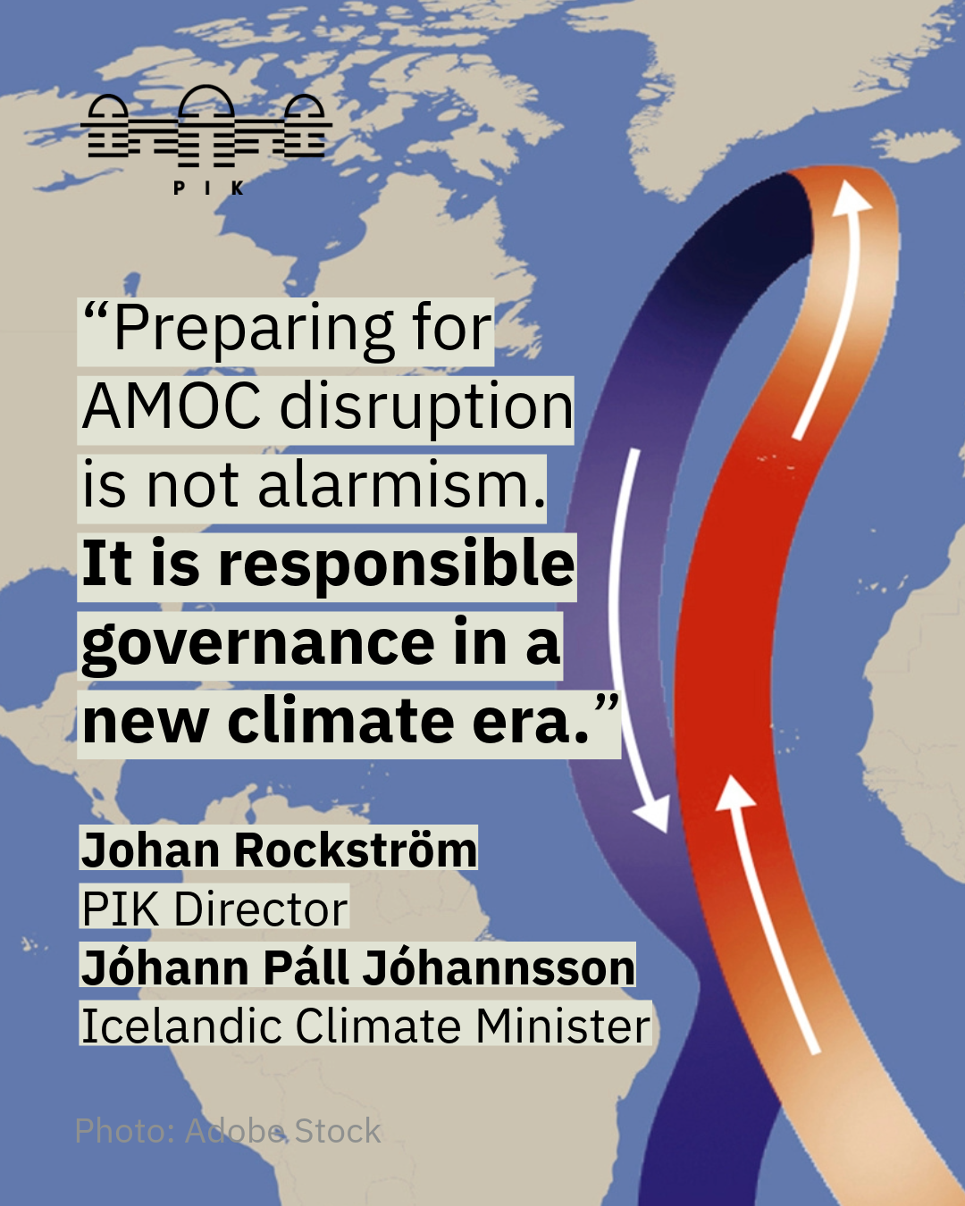 Destabilisation of the Atlantic Meridional Overturning Circulation ...