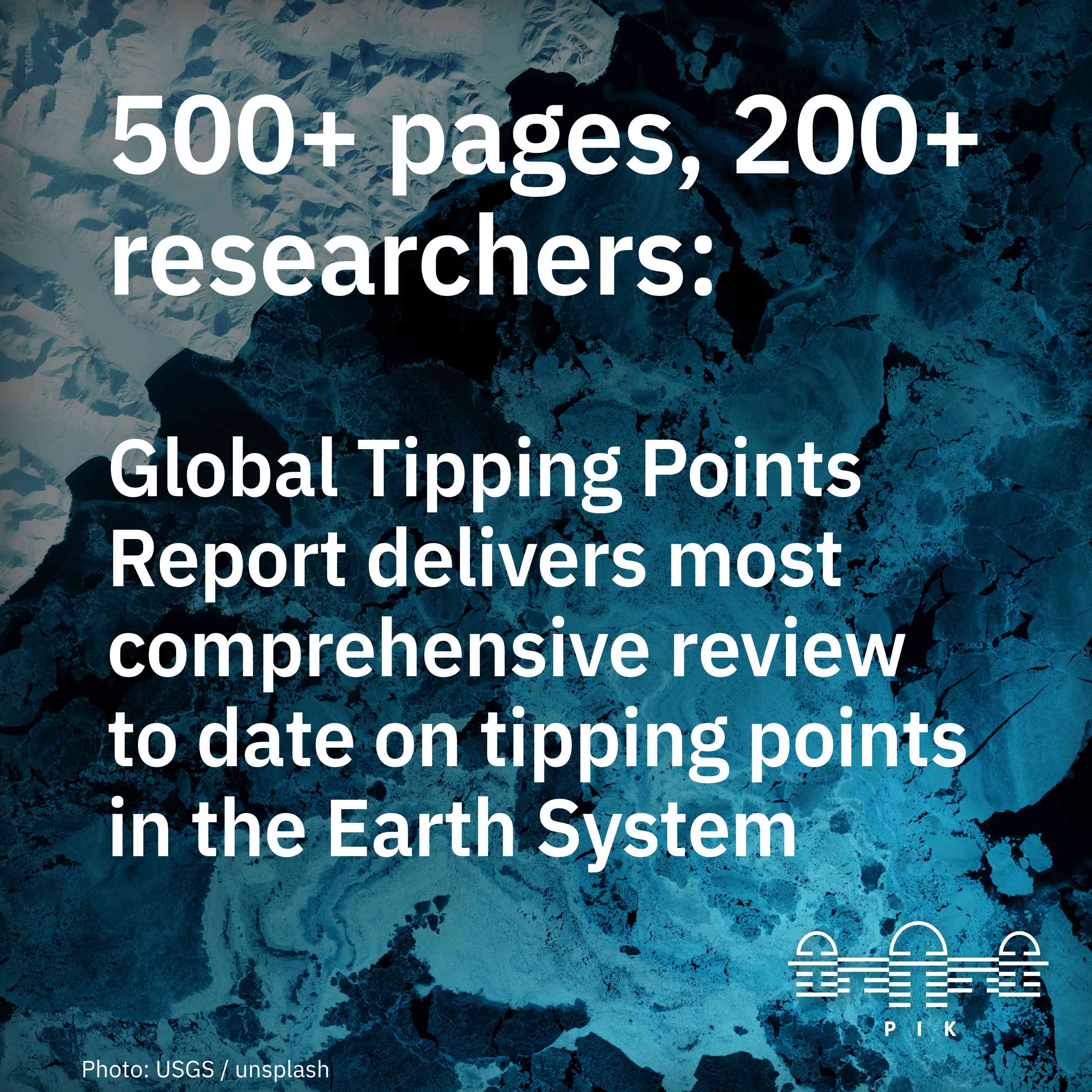 Global Tipping Points Report published