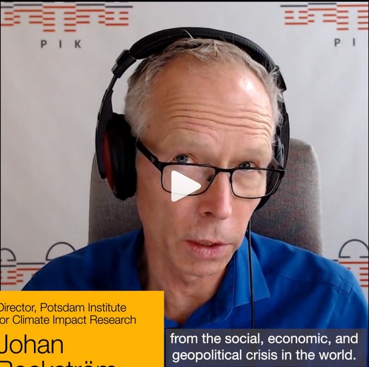 Johan Rockström in PWC podcast — PotsdamInstitut für Klimafolgenforschung