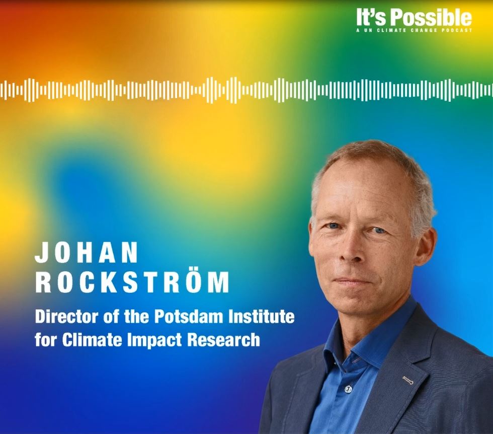 Johan Rockström @ UNFCCC climate change podcast