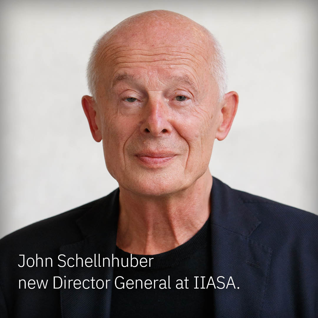 John Schellnhuber new Director General at IIASA