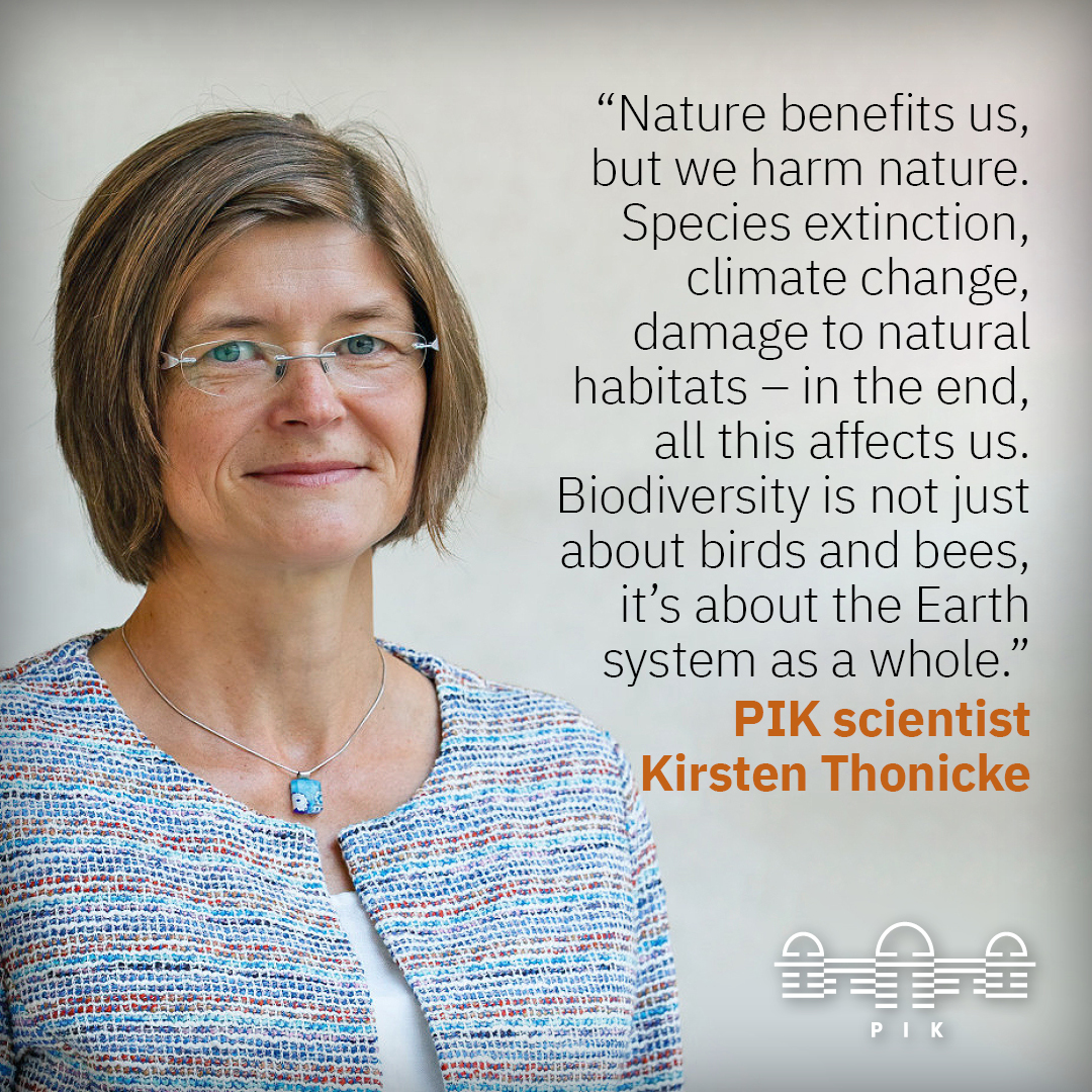 Nature benefits us, but we harm nature