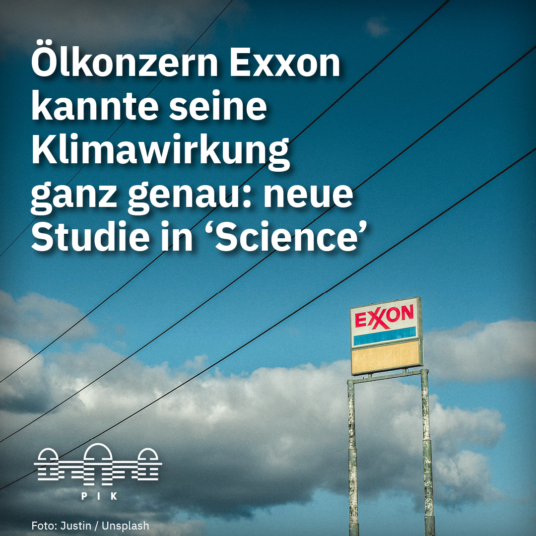 Ölkonzern Exxon kannte Klimawirkung ganz genau