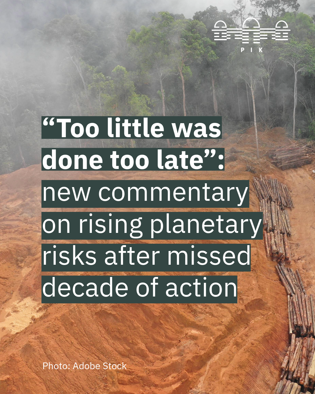 Missed Risks Planetary risks after missed decade of action — Potsdam-Institut für ...