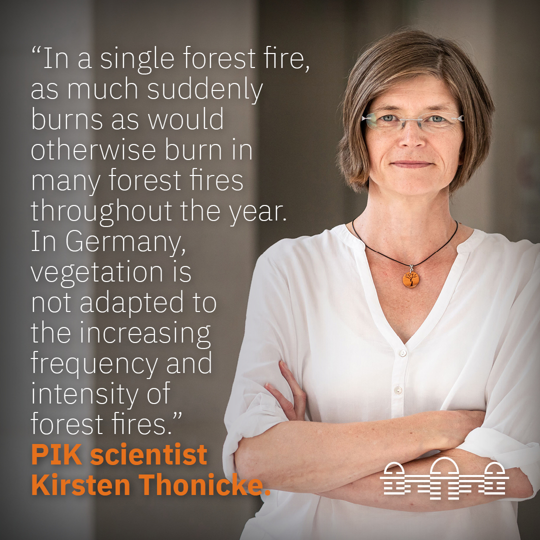 The climate crisis is heating up forest fires in Europe