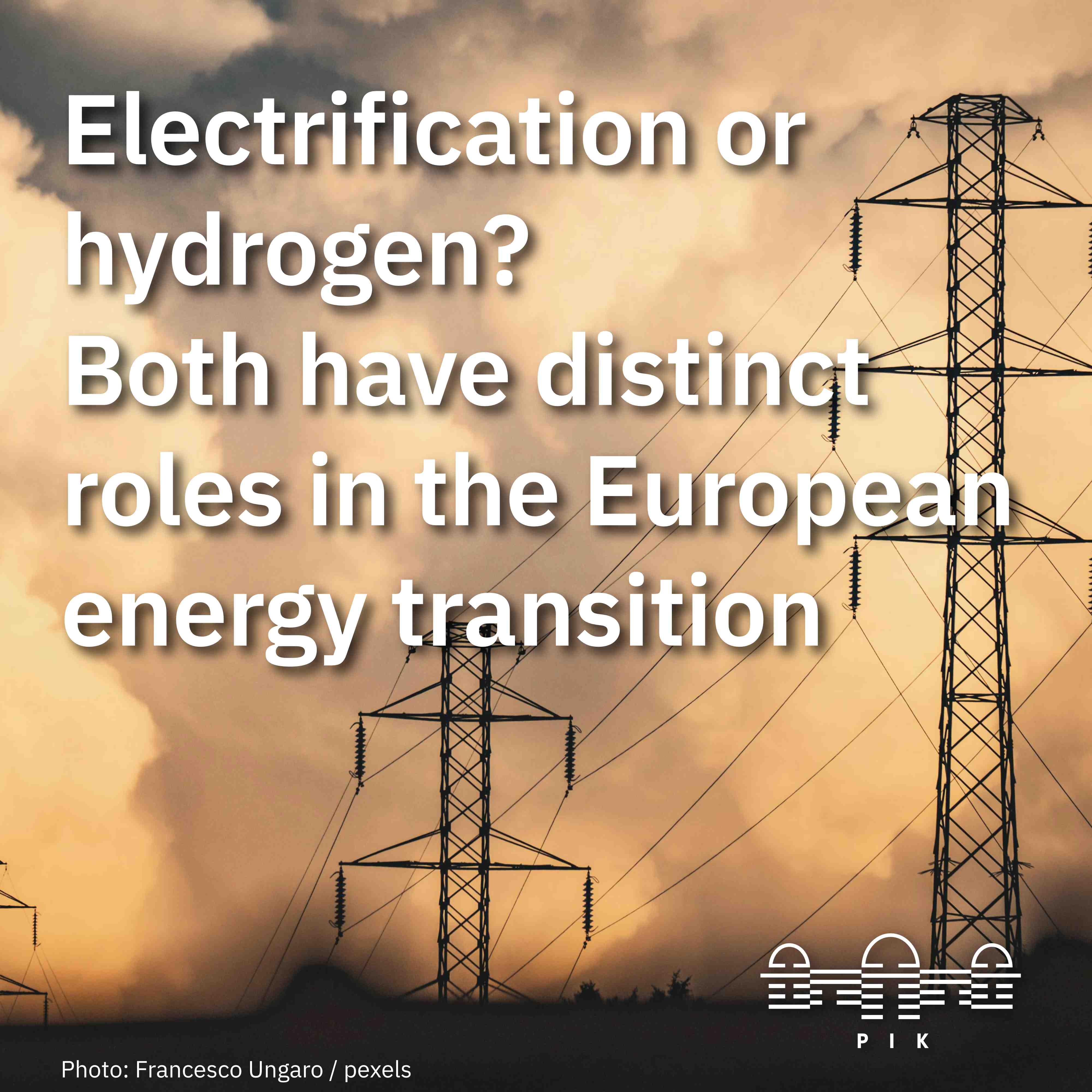 Electrification and hydrogen in the European energy transition