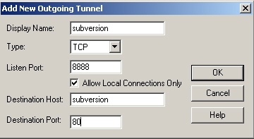 SSHtunnel