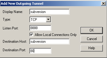 SSHtunnel