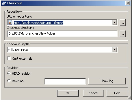 SVN config