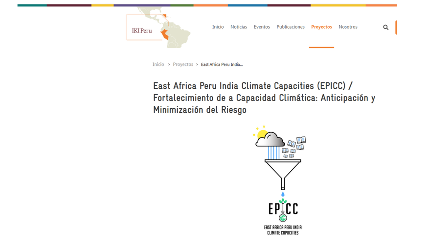 EPICC es parte del Boletín IKI Perú que está disponible en español
