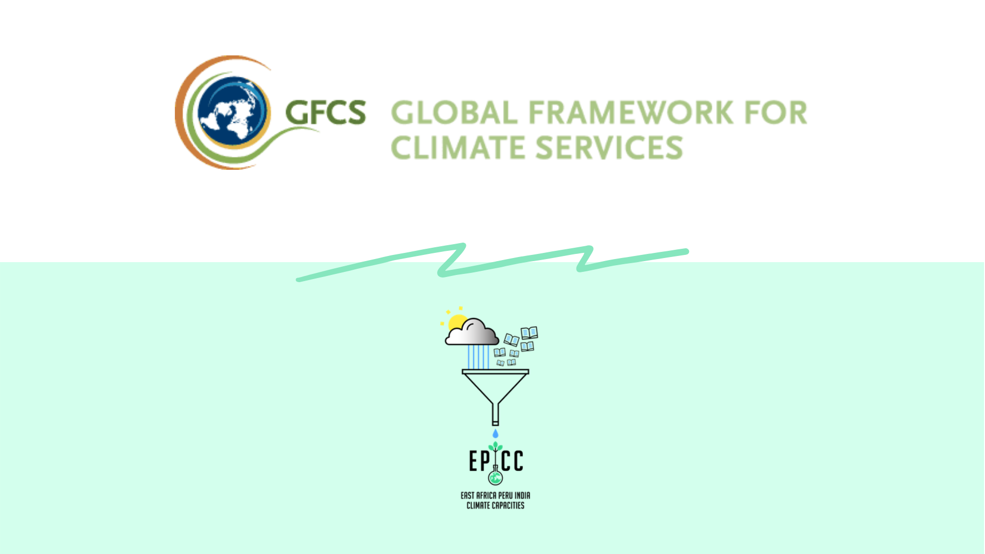 EPICC has been listed as a contributing project to the Global Framework for Climate Services GFCS