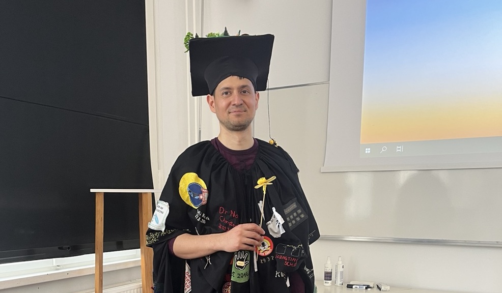 Congratulations Dr. von Jeetze!