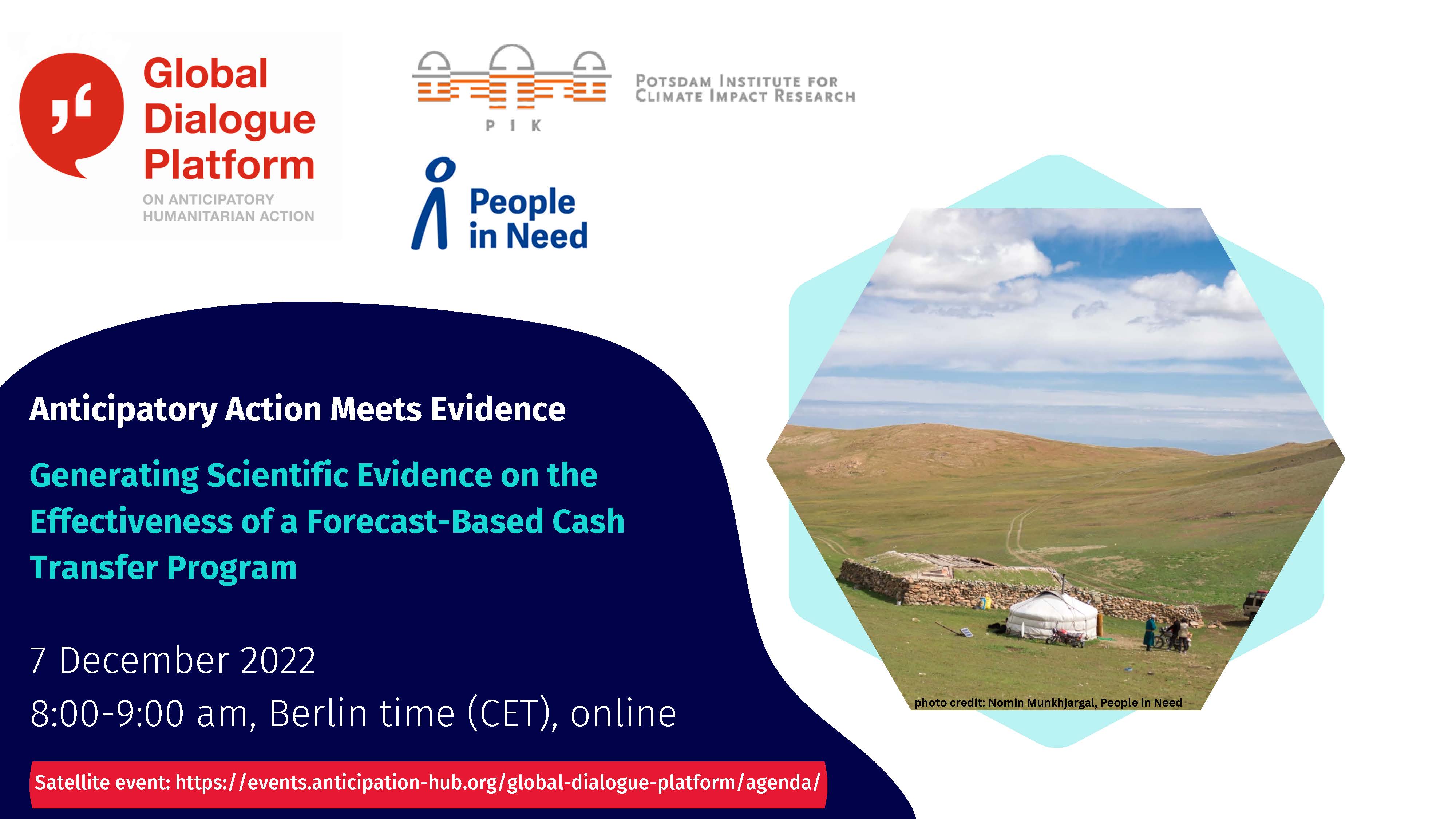 FutureLab side event during 10th Global Dialogue Platform on Anticipatory Humanitarian Action