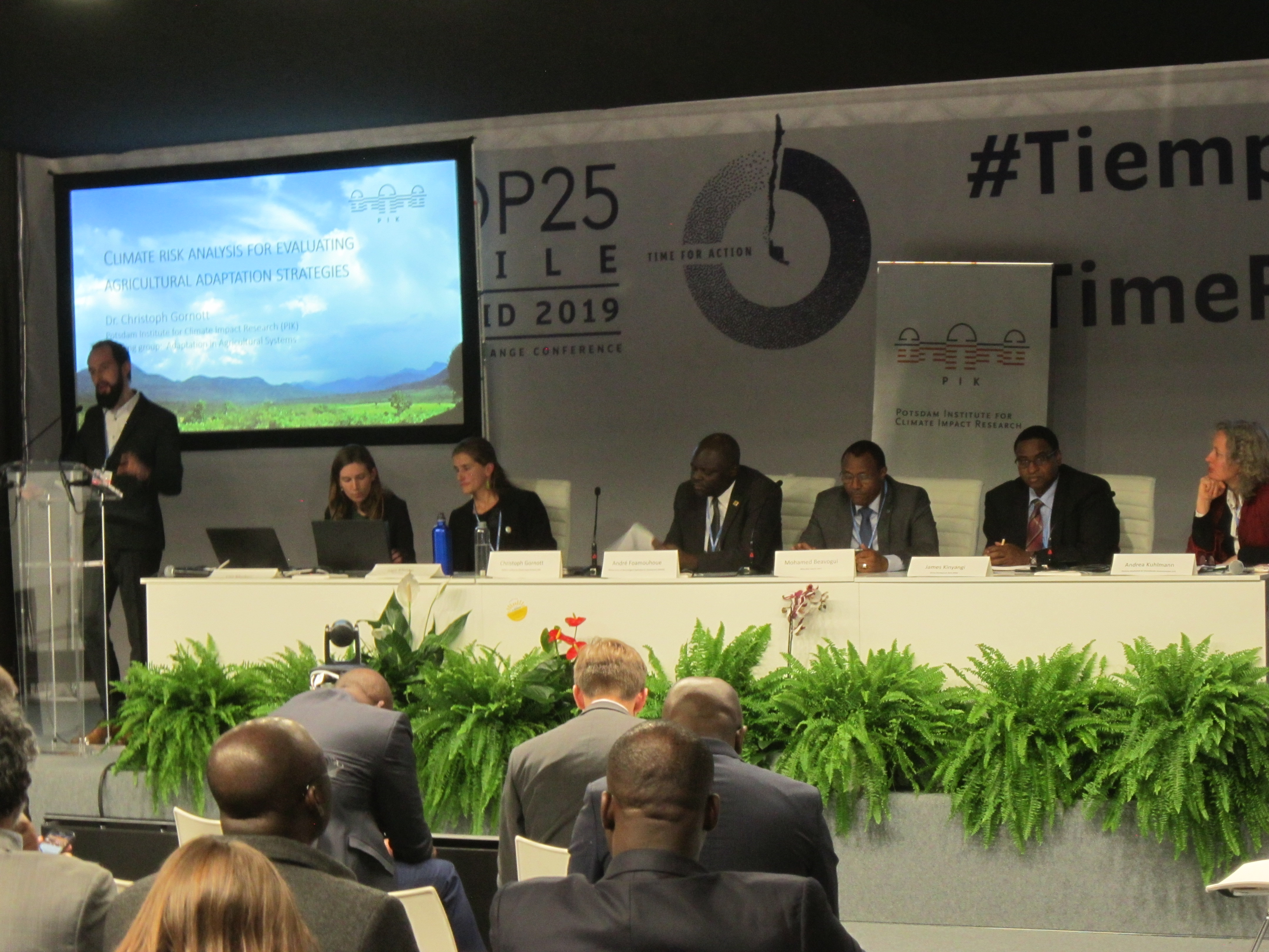 Launch of Ghana study at COP25 in Madrid