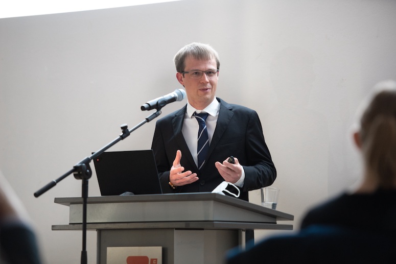 Inaugural lecture of Linus Mattauch during Symposium 'Environment and Sustainability' at TU Berlin