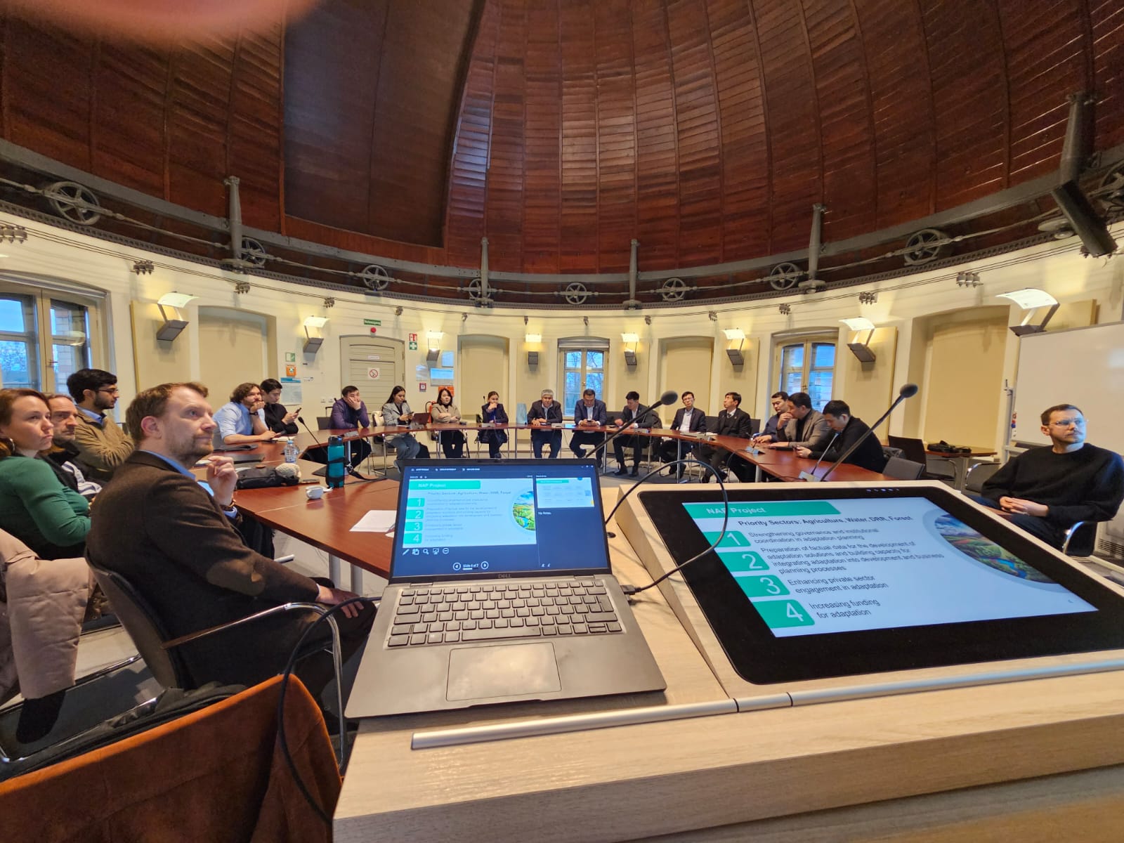 Kazakh Delegation Visits PIK to Discuss National Adaptation Plans and Climate Risks in Central Asia