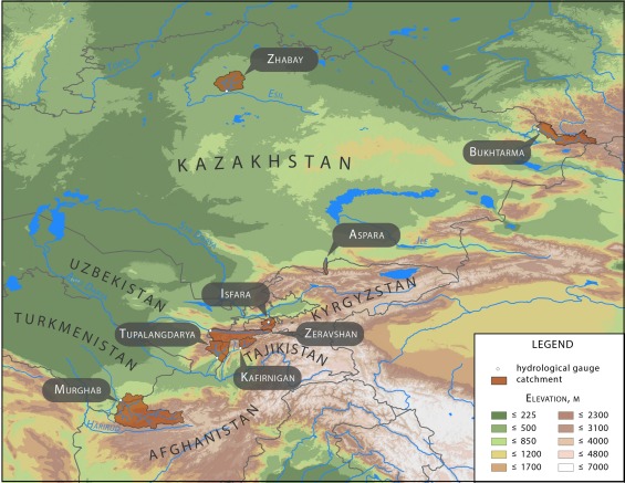 New scientific paper on Central Asian rivers under climate change New scientific paper on Central Asian rivers under climate change