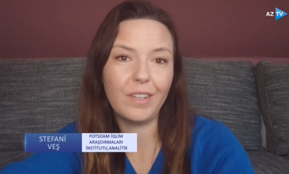 Stefanie Wesch was interviewed by Azerbaijan Television regarding the recent outbreak of violence over water resources along the Tajik-Kyrgyz border