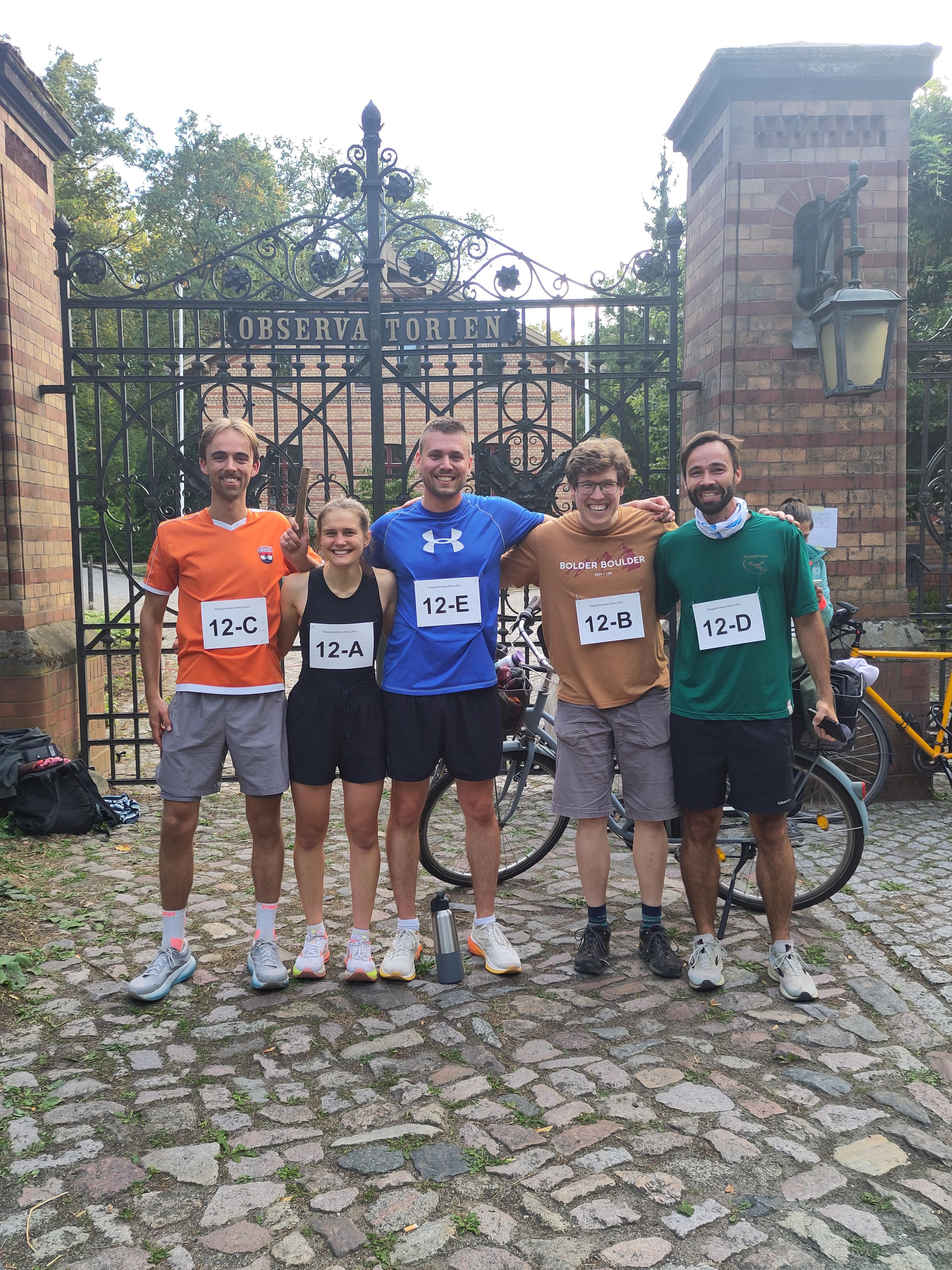 ERSU team wins Telegraph Hill Relay run