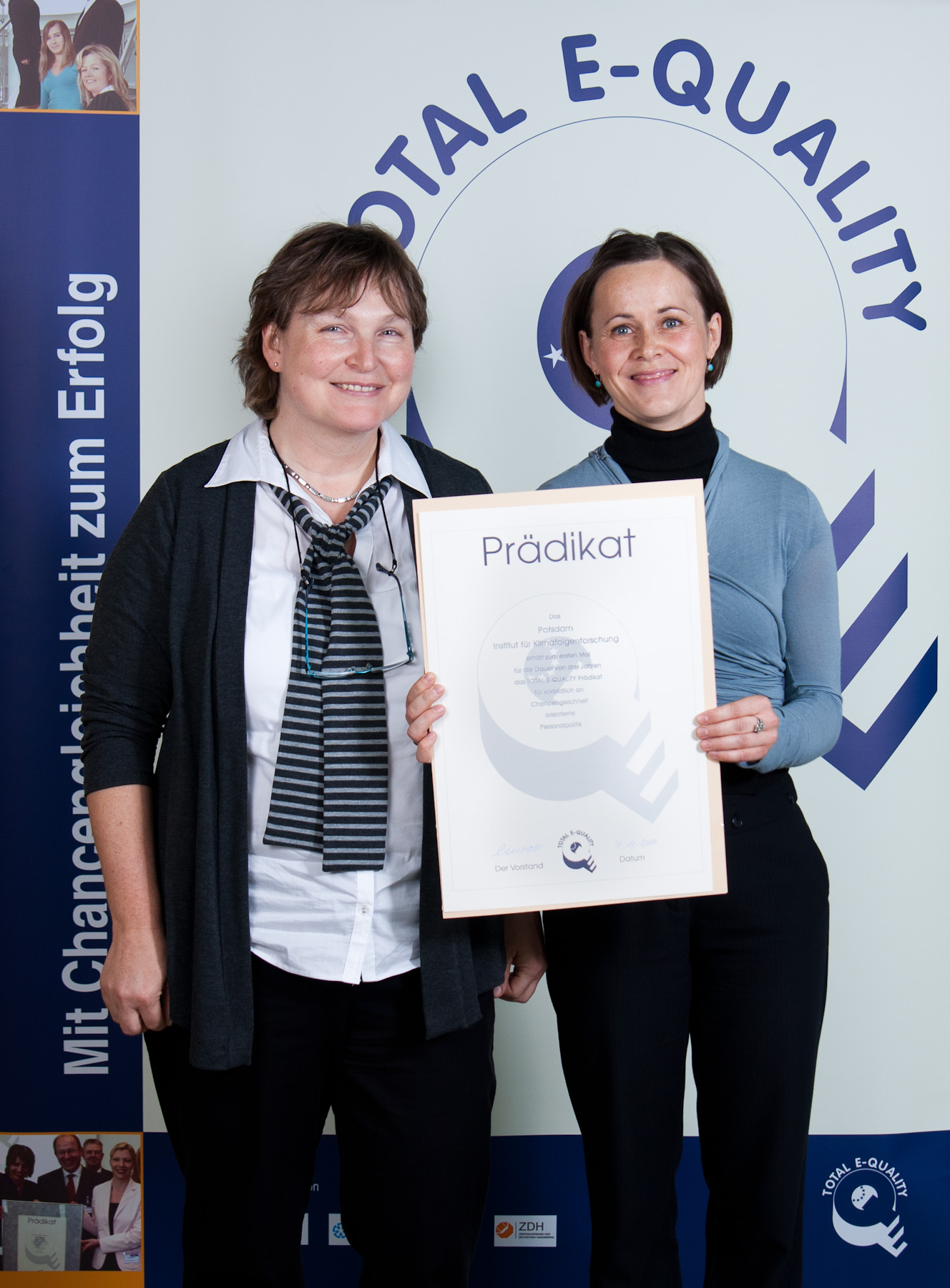 PIK receives award for gender equality