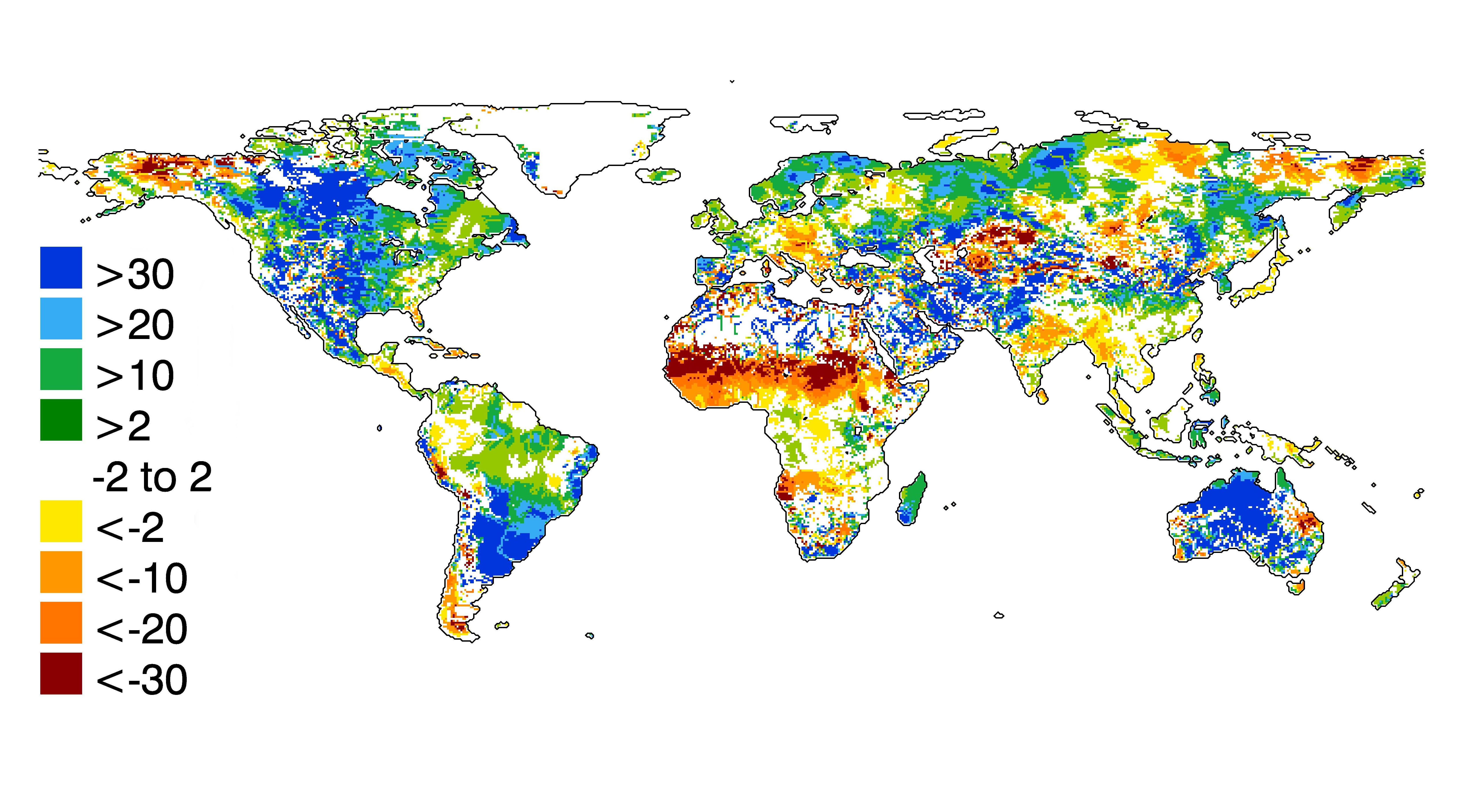 Why so much water runs down the rivers