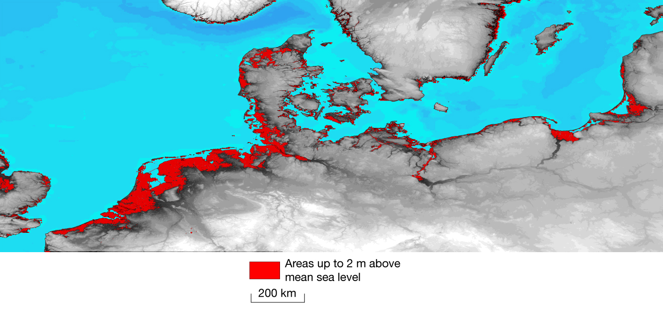 Sea Level Rise could reach 1.9 Metres this century