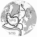 Atlantic surface circulation qualifies as ‘tipped’ element