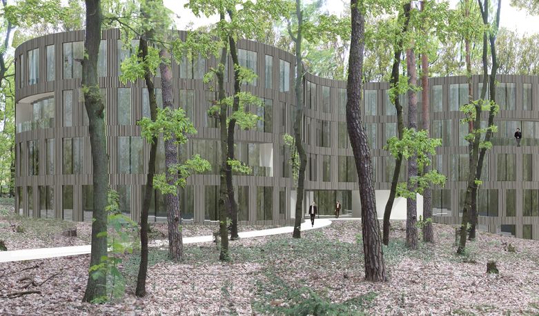 “A house for the 21th century“: To celebrate its 20th anniversary, PIK is laying the foundation stone for a new research building “A house for the 21th century“: To celebrate its 20th anniversary, PIK is laying the foundation stone for a new research building