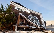 Can we economically outgrow climate change damages? Not for hurricanes we can't