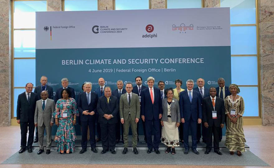 Climate protection and peace are two sides of the same coin: Berlin Climate and Security Conference