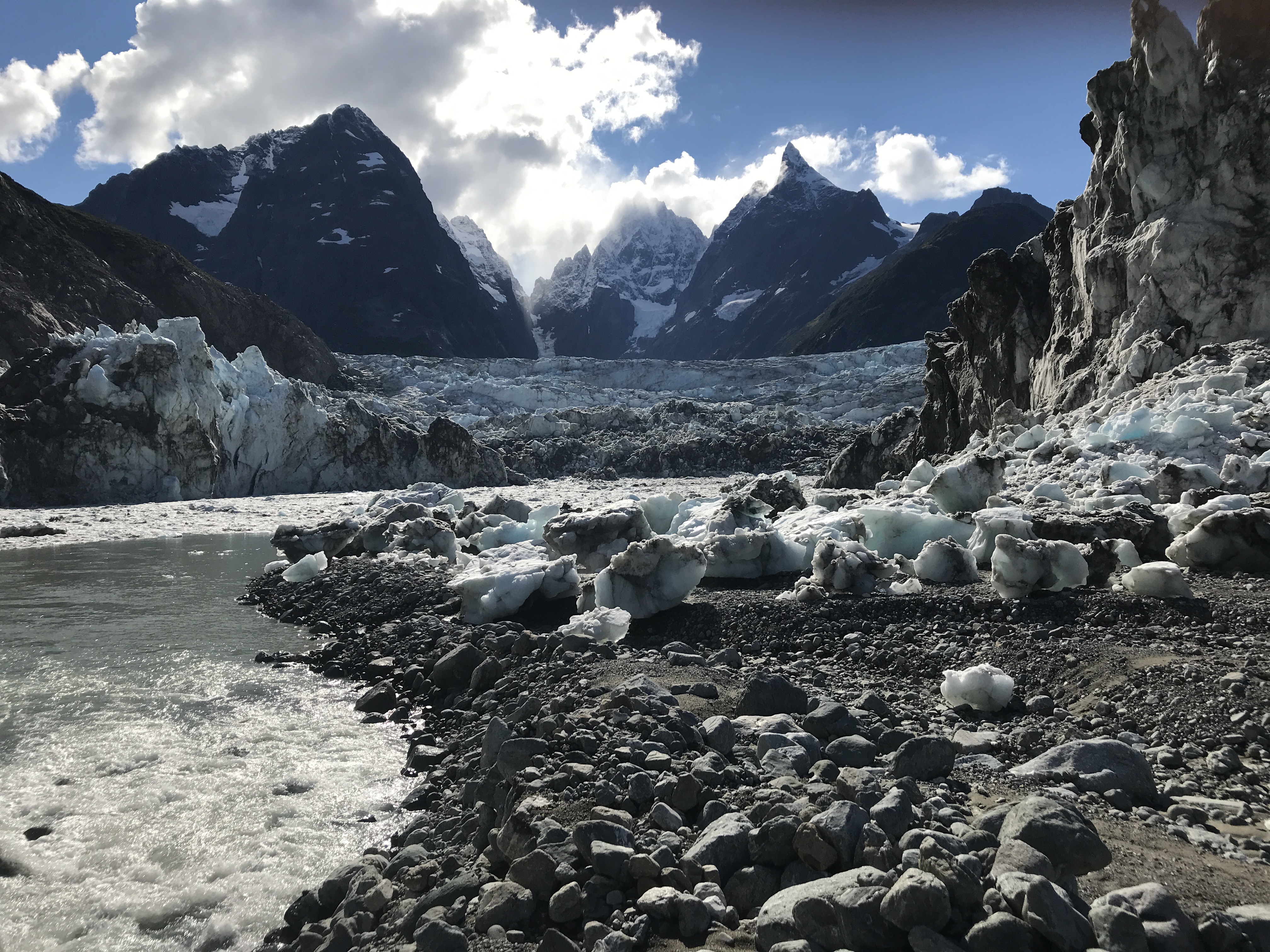 Earlier, higher, smaller: Climate change alters glacial lake outburst floods