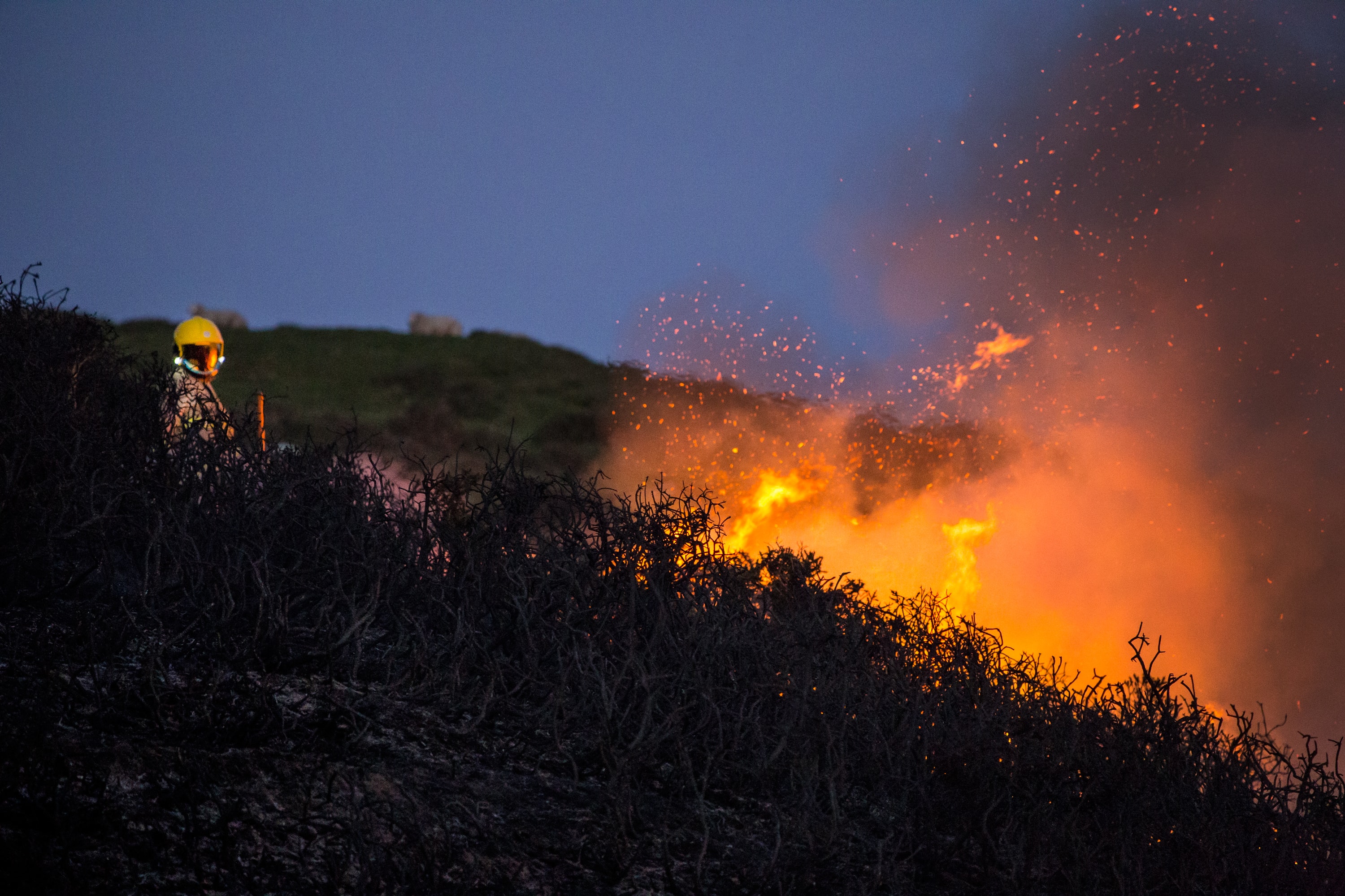 Extreme wildfires in Mediterranean countries provide lessons for climate-impacted Europe: Project FirEUrisk