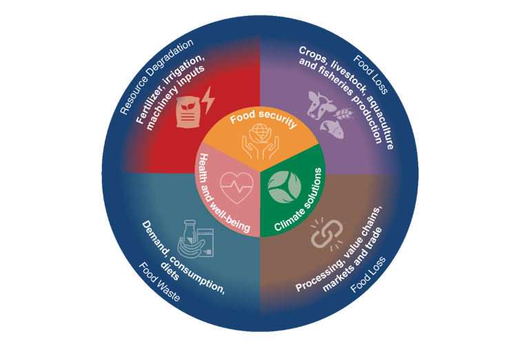 Focus on food to address climate change Focus on food to address climate change