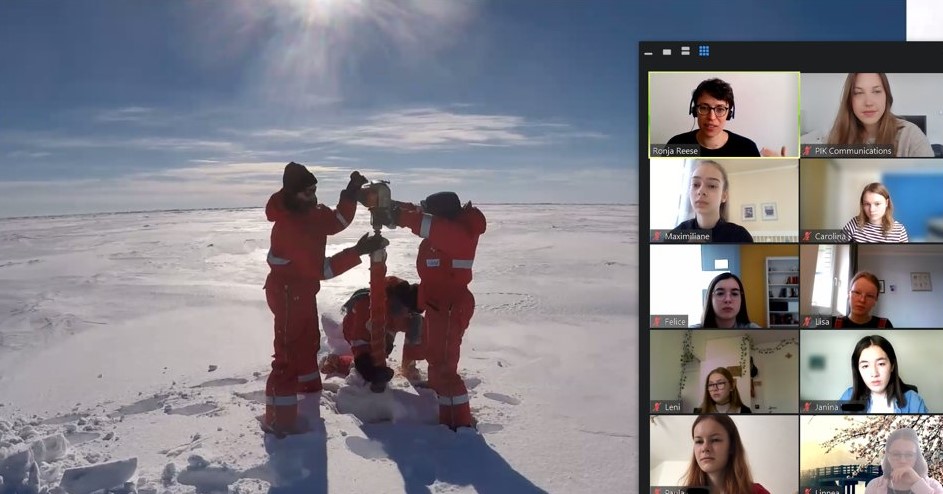 Girls' Day gives schoolgirls from all over Germany an insight into climate impact research