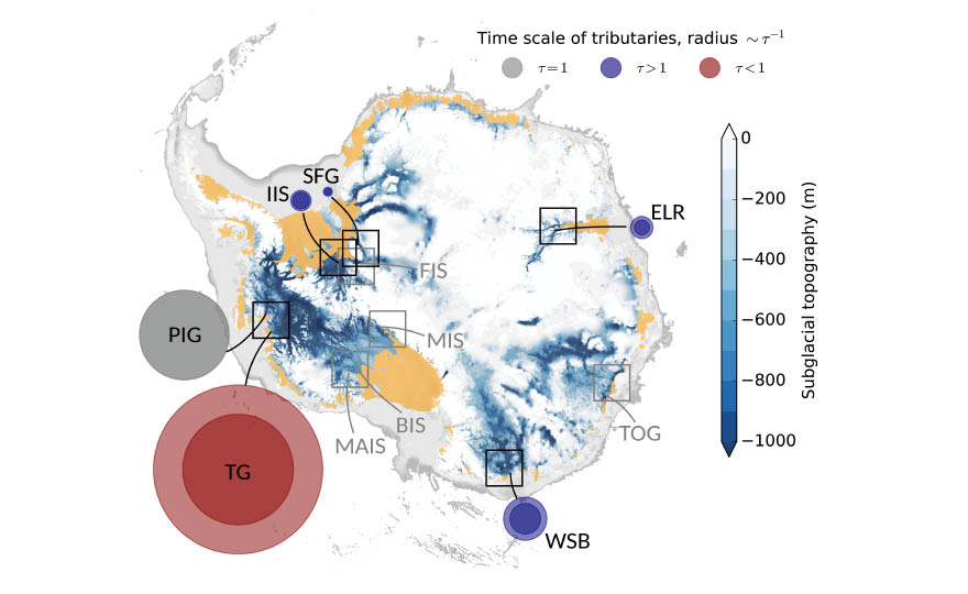 Initiated instability in West Antarctica might be the fastest on the continent