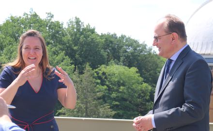 Minister Schüle visits PIK: "Brandenburg's institute of the future"