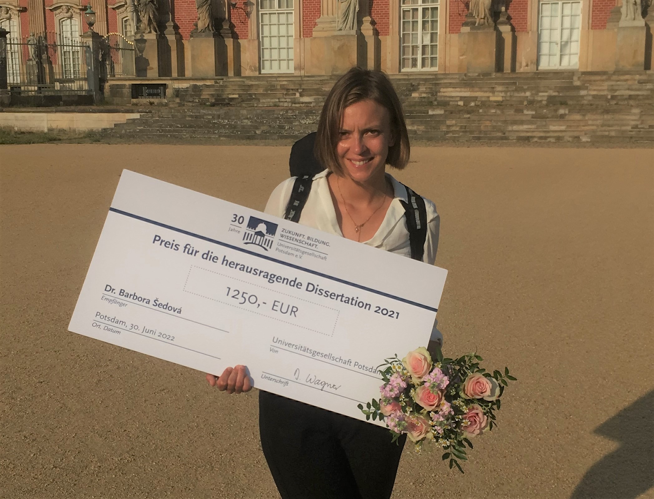 PIK scientist Barbora Šedová awarded with outstanding dissertation of the year