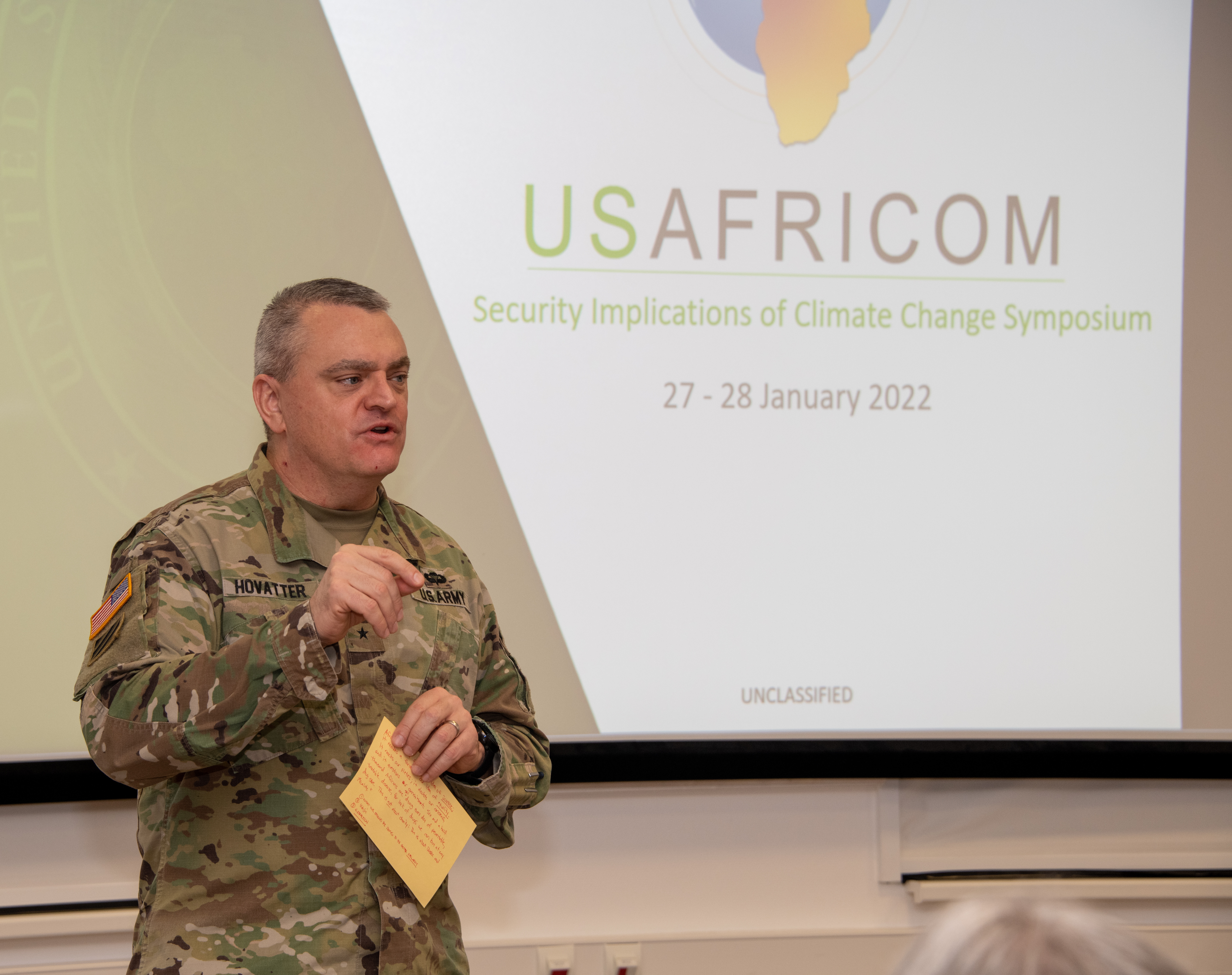Security Implications of Climate Change: PIK at US Africa Command Symposium