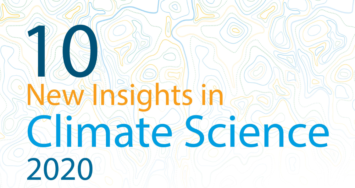 Top 10 insights in climate science in 2020 Top 10 insights in climate science in 2020