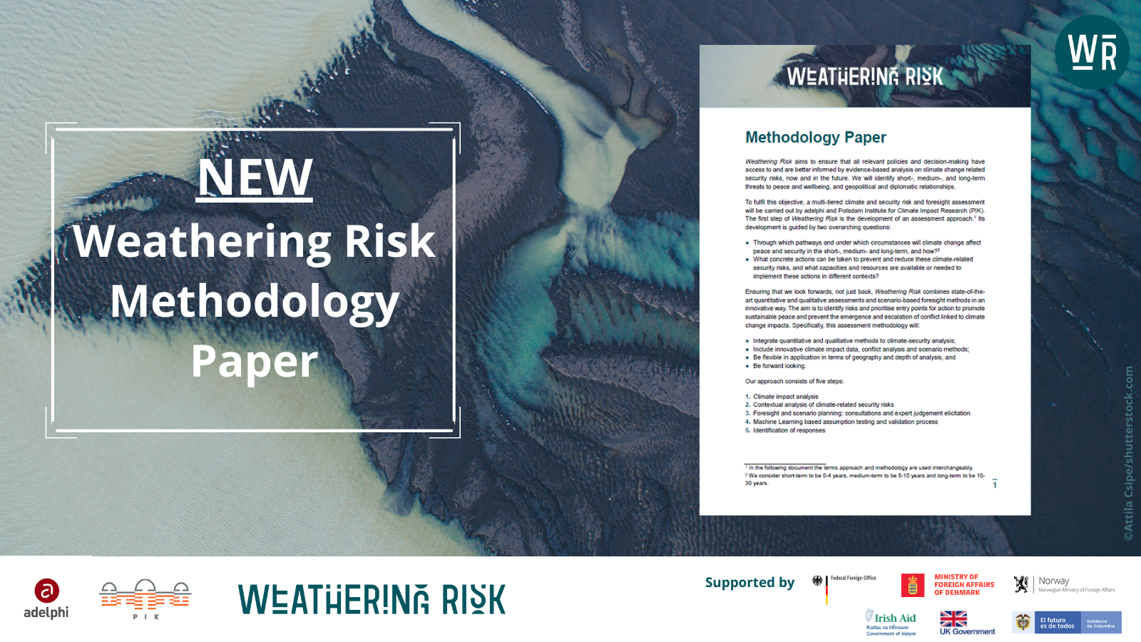 Understanding climate-related security risks: Weathering Risk presents a new methodology