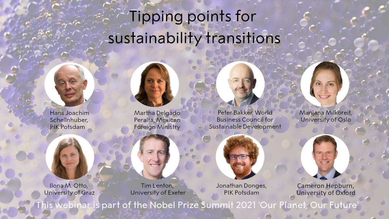 Webinar: Tipping points for sustainability transitions